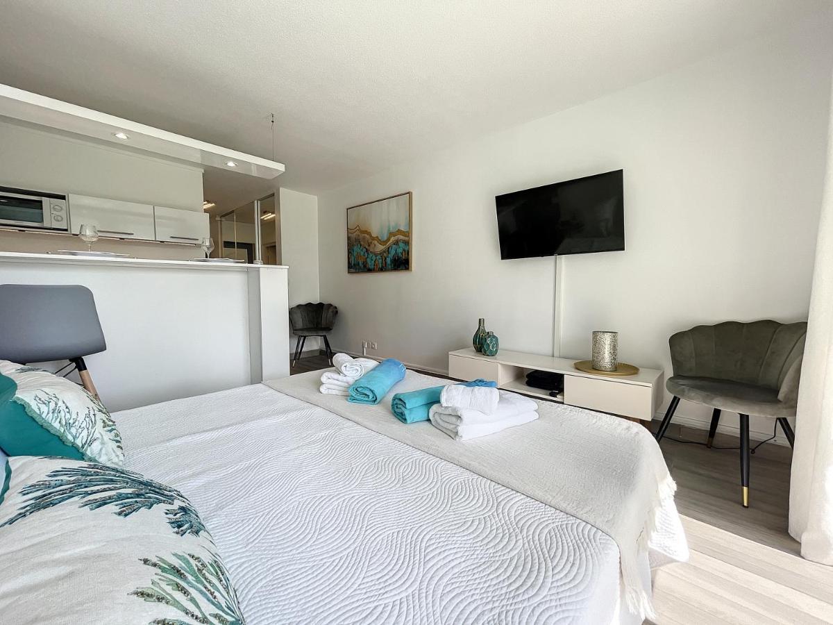 Blue Paradise Studio Avec Acces Privatif Plage Le Gosier  Zewnętrze zdjęcie