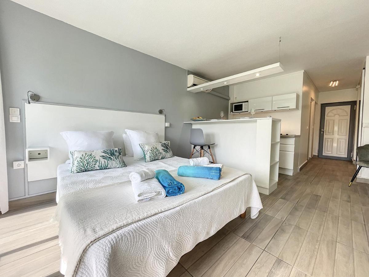 Blue Paradise Studio Avec Acces Privatif Plage Le Gosier  Zewnętrze zdjęcie