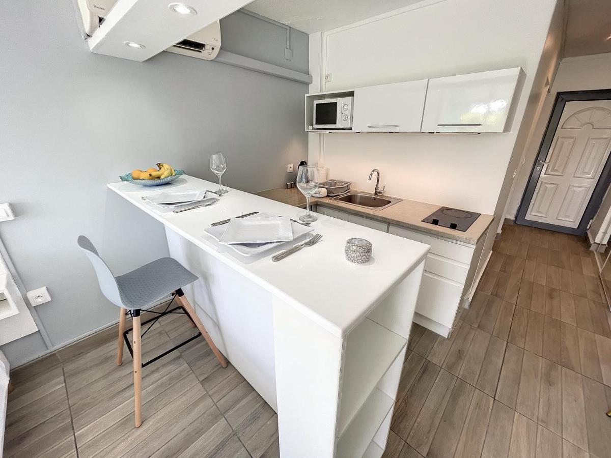 Blue Paradise Studio Avec Acces Privatif Plage Le Gosier  Zewnętrze zdjęcie