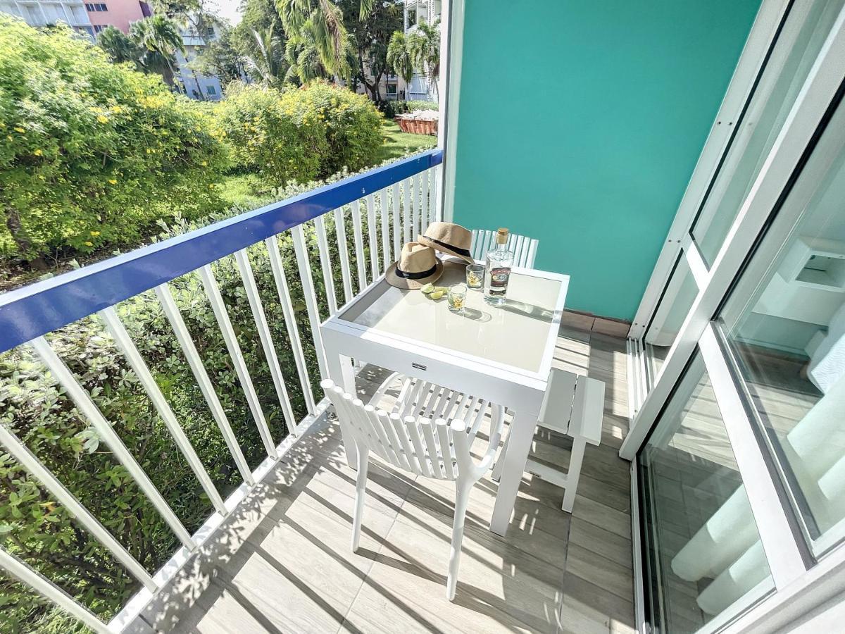 Blue Paradise Studio Avec Acces Privatif Plage Le Gosier  Zewnętrze zdjęcie